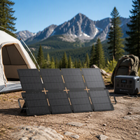 Panneau solaire pliable 120W étanche panneau solaire Portable à haute efficacité