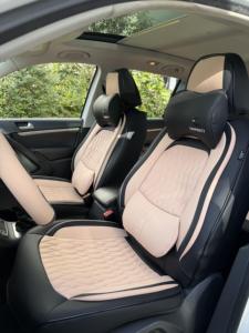 Housse de siège de voiture complète, style classique noir, universelle toutes saisons, <span class=keywords><strong>accessoire</strong></span> intérieur à prix avantageux - Product Image 6