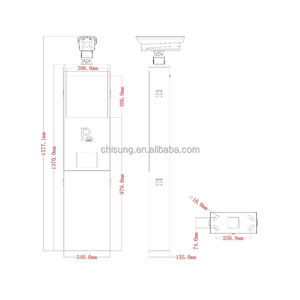 Caméra LPR avec système de reconnaissance de plaque d'immatriculation étanche pour la sécurité/le parking - Product Image 6