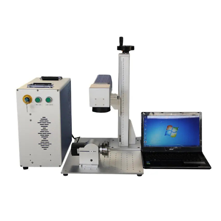 Fabrieksprijs Mini Fiber Laser Markering Machine 20W 30W 50W Voor Metaal