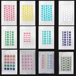 フェイトリートメント用カラフルスターハイドロコロイドにきびパッチサリチル酸とティーツリーオイルにきびパッチ - Product Image 6