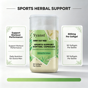 Gélules de soutien sportif à base d'Herbe de chèvre cornée 800mg 90 gélules – Améliore les performances sportives et la nutrition quotidienne pour hommes actifs – Usage quotidien - Product Image 4