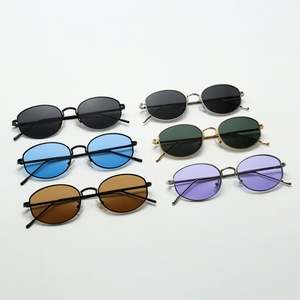 Gafas de Sol Punk Metálicas de Alta Calidad con Logotipo Personalizado, Modelo 2025, Ovaladas, Unisex, con Protección UV400 - Product Image 3