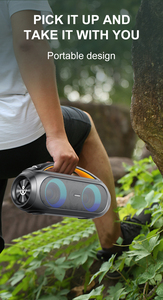 Ngoài Trời Màu Xanh Răng Loa 80W Loa Siêu Trầm Di Động Mạnh Mẽ Bass Đảng Âm Thanh Thanh Sản Phẩm Mới <span class=keywords><strong>2025</strong></span> - Product Image 5