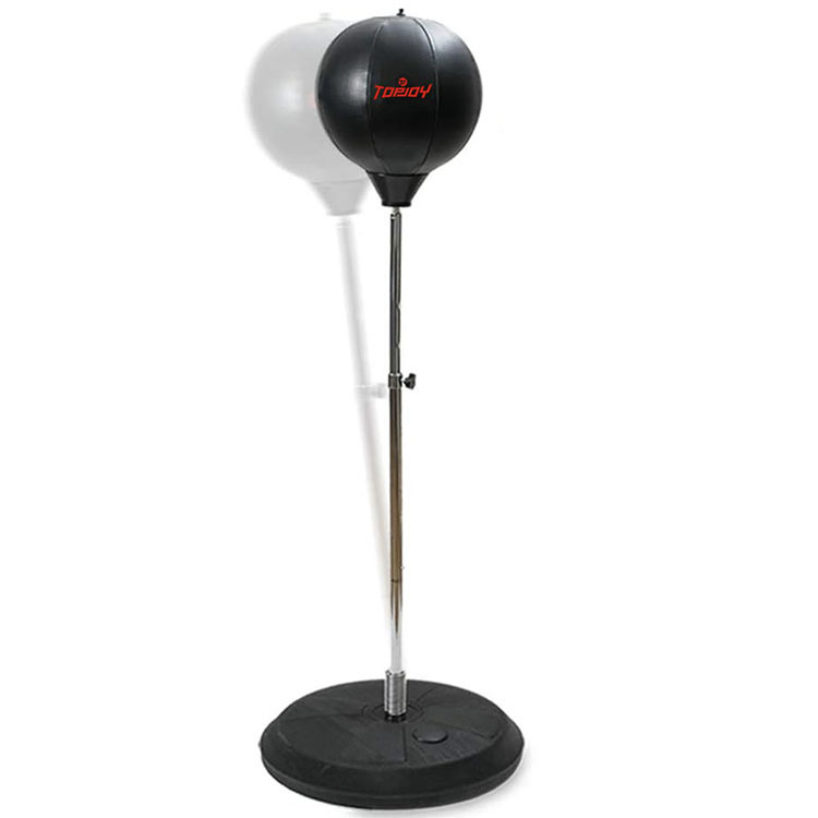 57-75 Inch Free Standing Punching Bag With Reflex Ball - Adjustable Height Speed Bag For Boxing, MMA & Stress Relief - View #2