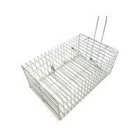 Piège à souris réutilisable en métal, cage de capture humaine pour rongeurs vivants, attrape-souris sans tuer pour la maison, le jardin, la ferme, lutte antiparasitaire