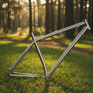 Offre Spéciale oem 29 plus courroie Splitter Et <span class=keywords><strong>Rohloff</strong></span> Pattes Coulissantes cadre De vélo En Titane - Product Image 1