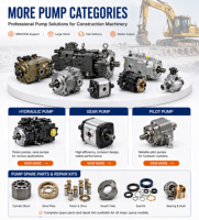 Pompe hydraulique à engrenages 611115M91 pour chargeuse-pelleteuse Terex 820 860, pièces de rechange pour pompe hydraulique principale Parker