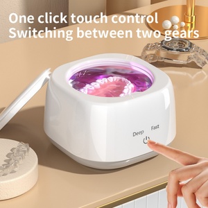 Ultrasonic UV Cleaning Jewelry Watch Washing Dental False Teeth Aligner <b>Retainer</b> Mouth Guard Ultrasonic Denture <b>Cleaner</b> - Product Image 6