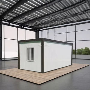 <span class=keywords><strong>Garage</strong></span> modulaire préfabriqué portable de 20 pieds au design moderne pour voitures, utilisation extérieure, fabriqué en panneaux sandwich - Product Image 5