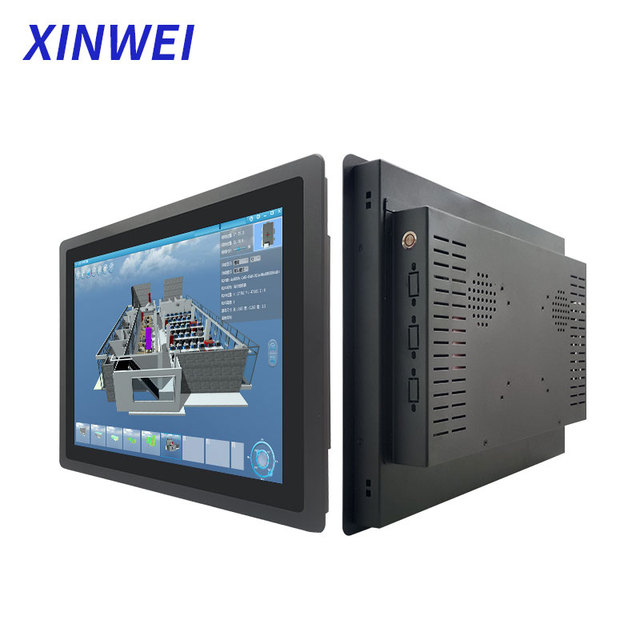 15.6 Inch IP65 Waterproof Industrial Touch Screen Panel PC J4125 N100 Linux Windows Android Capacitive Embedded Industrial
