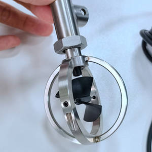 レベルの流量を表示電磁ポータブル川の現在の水速度ポータブル流量計 - Product Image 4