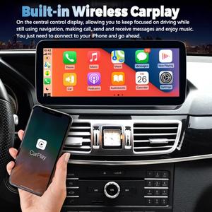 Navegación GPS de 256 GB para Benz Clase E W212 2009 2010 - 2015, Radio para Auto, Reproductor Multimedia de Video, NTG 5.0, Pantalla Android 12, CarPlay - Product Image 2