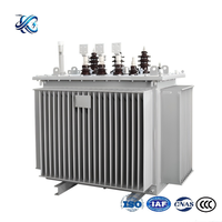 Transformateur extérieur S13 haute efficacité, immergé dans l'huile, enroulement en cuivre pur, multi-certifié, économie d'énergie