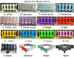 Corral de Juegos Suave de Plástico PE Blanco para Bebé Cerca de Parque Infantil para Exterior - Product Image 5