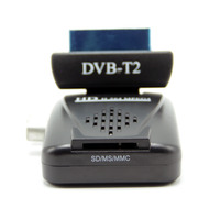 Mini récepteur TV numérique terrestre DVB-T2 avec MPEG4 Haute Définition en plastique Garantie 12 mois