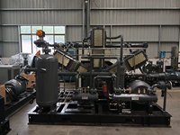 Compresseur d'air à piston de suralimentation à double effet et à compression à 2 étages pour Philippines Viet Nam