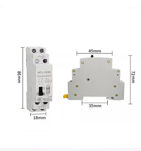 Ac dc bi יציב latching מסר 16a 250v רכבת הרכבה עבור מערכת בקרת תאורה בית חכם מודול חיסכון באנרגיה - Product Image 6