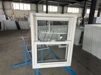 Ventanas de doble colgado Upvc, vidrio templado energéticamente eficiente y a prueba de sonido para ventana de doble colgado en el hogar
