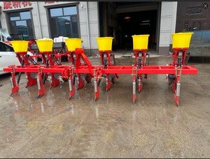 Semoir à maïs plat à 6 rangs monté sur tracteur à haute productivité avec grand réservoir d'engrais / Machine agricole de sécurité pour la plantation des semences - Product Image 4