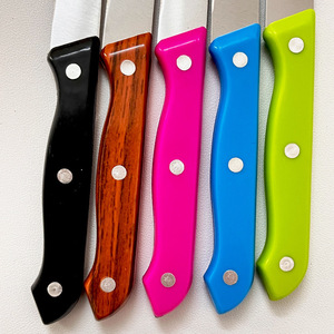 Kitchen Knives Stainless Steel 4-5.9 In Multi-Purpose Colorful Handles Fruit Knife Set - Product Image 4