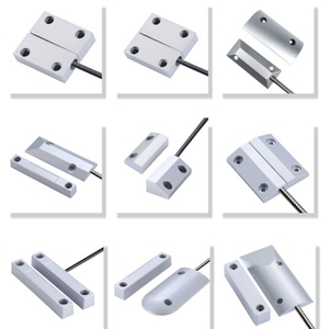 Interruptor de Sensor de Contacto Magnético con Cable, Carcasa de Aleación de Zinc para Puerta de Marco de Metal Industrial y Detección de Posición de Ventana, 2 Unidades - Product Image 4