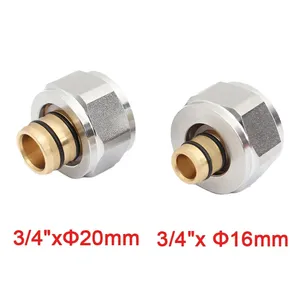 Kit de collecteur de chauffage par le sol en acier inoxydable avec débitmètre/pompe de mélange/actionneur de contrôle de température (2 voies à 16 voies) - Product Image 6