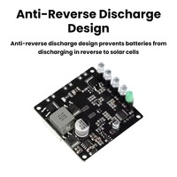 Module de contrôle de charge solaire MPPT, alimentation de surveillance pour batterie lithium 3S, petit contrôleur de stockage d'énergie 60W/80W