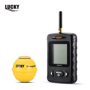 Lucky FFW718 Fish Finder Wireless Sonar Portable Depth 0.6m-73m <b>Rechargeable</b> Transducer For Fishing - Product Image 4
