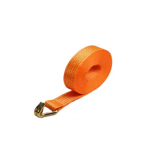 工厂定制颜色/尺寸PP强力weebing重型货物绑扎带棘轮带。