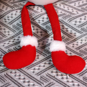 Decorazioni Natalizie 2025 di Alta Qualità, Bambole Ornamentali Rosse e Bianche, Addobbi per Vetrine e Feste, <span class=keywords><strong>Babbo</strong></span> <span class=keywords><strong>Natale</strong></span> - Product Image 2