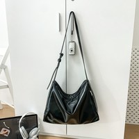 Nouveau Sac Bandoulière Homme Tendance 2026 Style Décontracté Grande Capacité – Sac de Shopping Souple et Décontracté