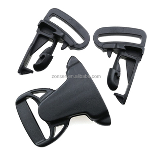 Hebilla de cochecito de bebé en forma de Y de tres vías de 25mm, cinturón KAM, hebilla de plástico de Liberación lateral de seguridad para cinturón - Product Image 3
