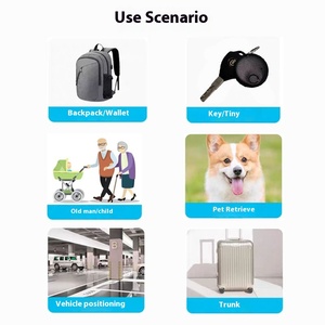 Rastreador de mascotas antipérdida exclusivo de Apple, navegador GPS resistente al agua, Compatibilidad de red 4G, 'Find My' <span class=keywords><strong>PC</strong></span>, rastreador <span class=keywords><strong>Android</strong></span> de plástico - Product Image 2
