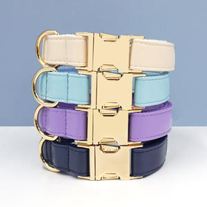 Mode Design Moderne Gesp Van Zinklegering Meerdere Kleuren Lederen Halsband - Product Image 1
