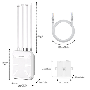 Repetidor <span class=keywords><strong>Amplificador</strong></span> <span class=keywords><strong>de</strong></span> <span class=keywords><strong>Señal</strong></span> <span class=keywords><strong>WiFi</strong></span> 7 BE5100 <span class=keywords><strong>de</strong></span> Doble Banda y Largo Alcance, con Certificación IP67 a Prueba <span class=keywords><strong>de</strong></span> Agua - Product Image 5