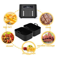Tapis en silicone et moule de cuisson pour friteuse à air Yongli – Accessoire de cuisine