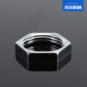 น็อตอะลูมิเนียมหกเหลี่ยม 1 นิ้ว ชุบโครเมียม ผลิตด้วยเครื่อง CNC สำหรับตัวยึดแบบกลไก - Product Image 4