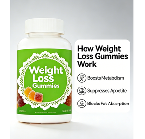 Gomitas para Apoyar un Estilo de Vida Saludable |   Sabores de Frutas |   Suplemento Dietético para Adultos |   Apoyo para el Control del Peso - Product Image 2