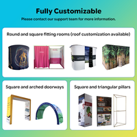 Oferta Especial: Carpa de Exhibición Portátil para Exteriores, Ecológica, Plegable, con Estructura de Aluminio y Cubierta de Tela Tensada, Personalizable