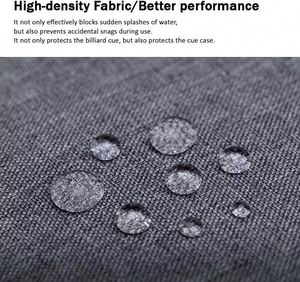 BSCI Fábrica Impermeable al por Mayor Bolsa para Tacos de Billar y Snooker, para 3 Palos y 4 Mazos, con Correa de Hombro Ajustable, Suave para Transporte - Product Image 6