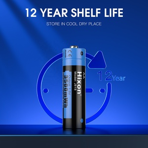 Hixon Heißer Verkauf 1.5V AA Wiederaufladbare Lithium-Batterie 3500mWh Schnellladung 1500 Zyklen Lange Lebensdauer 16 Stück Batterien - Product Image 5