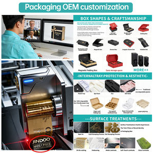 Scatola Regalo in Cartone Ondulato Personalizzata <span class=keywords><strong>per</strong></span> Parrucche con Fodera in Raso, Confezione Magnetica Nera <span class=keywords><strong>per</strong></span> Trucchi ed Extension <span class=keywords><strong>per</strong></span> Capelli - Product Image 3