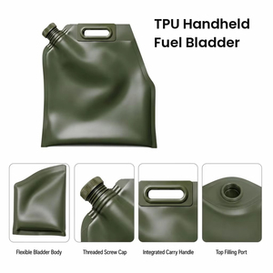 Sac de stockage de carburant flexible LUPU TPU, réservoir de carburant portable de 5 L avec poignée de transport - Product Image 3