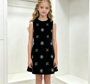 Tela de Terciopelo Negro A068 con Bordado de Cuentas en Forma de Estrella Geométrica Cian Pálido para Vestidos y <span class=keywords><strong>Abrigos</strong></span> Formales de Otoño e Invierno - Product Image 5