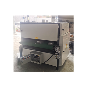 Máquina pulidora de placas de acero inoxidable, lijadora plana para desoxidación y acabado con acabado de alambre, motor de 7.5kW 380V - Product Image 2