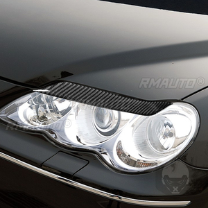 2 Pièces Cache-Phares en Fibre de Carbone pour Toyota Reiz 2004-2009, Autocollants de Garniture de Phares - Product Image 6