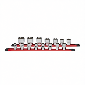 235 1/2 N/SE15 Socket Set Metric Chrome Vanadium Steel Wrench <b>Tool</b> Kit - Product Image 2