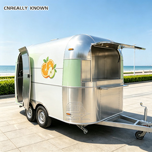 Remorque à kebab de qualité supérieure, food truck pour smoothies de qualité restaurant, cuisine de traiteur certifiée DOT - Product Image 3