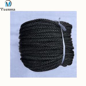 Matériaux résistants à la chaleur pour cheminée et poêle Corde en fibre <span class=keywords><strong>de</strong></span> verre adhésive blanche et noire Appareils <span class=keywords><strong>de</strong></span> chauffage à haute température - Product Image 1